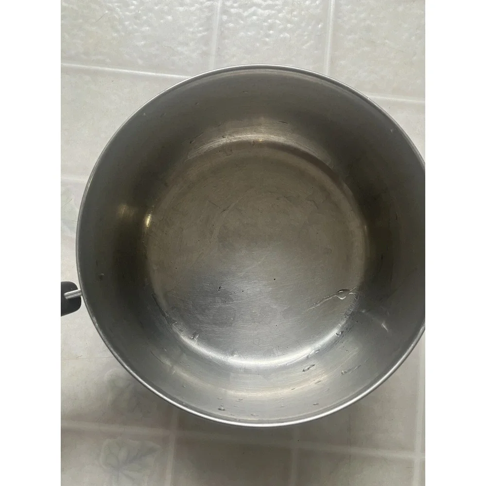Vintage Revere Ware 1801 1 Qt Copper Bottom Sauce Pan With Lid Clinton ILL USA